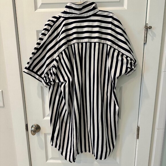 a new day Black and White Striped Dress - Picture 3 of 5